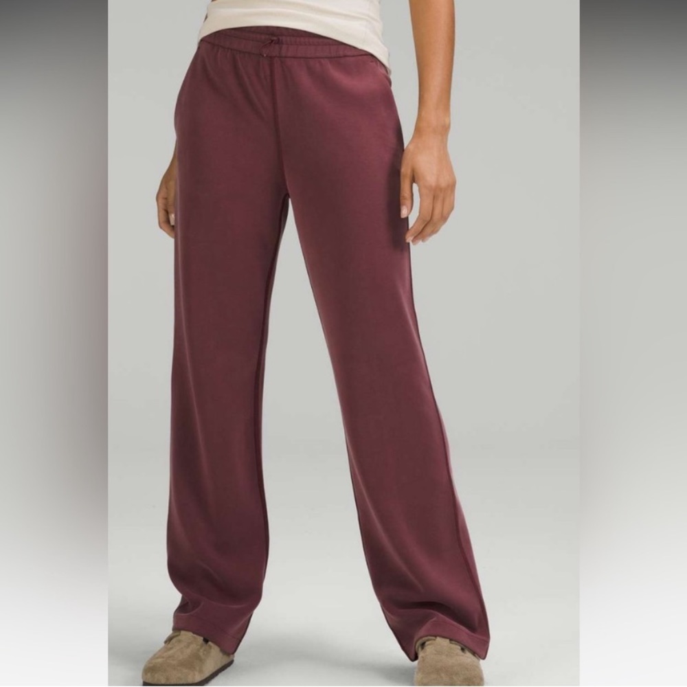 Red Merlot Softstreme Pant High Rise